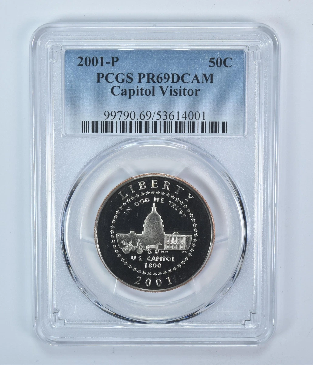 PCGS Certified PR 69 Graded 2001 US Commemorative Coins for sale