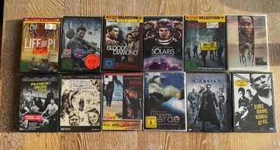 12 x Kinofilme auf DVD, 11 davon NEU & Versiegelt und mit die Besten Filme-TOP