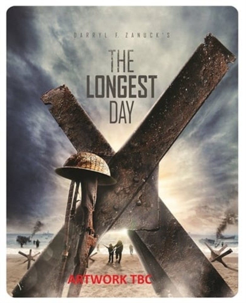 The Longest Day, Blu-ray Henry Fonda, John Wayne, Richard Burton, Sean Connery