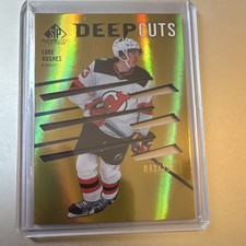 Upper Deck 2023-24 SP Game Used Deep Cuts Luke Hughes #DC-29 /250 Rookie