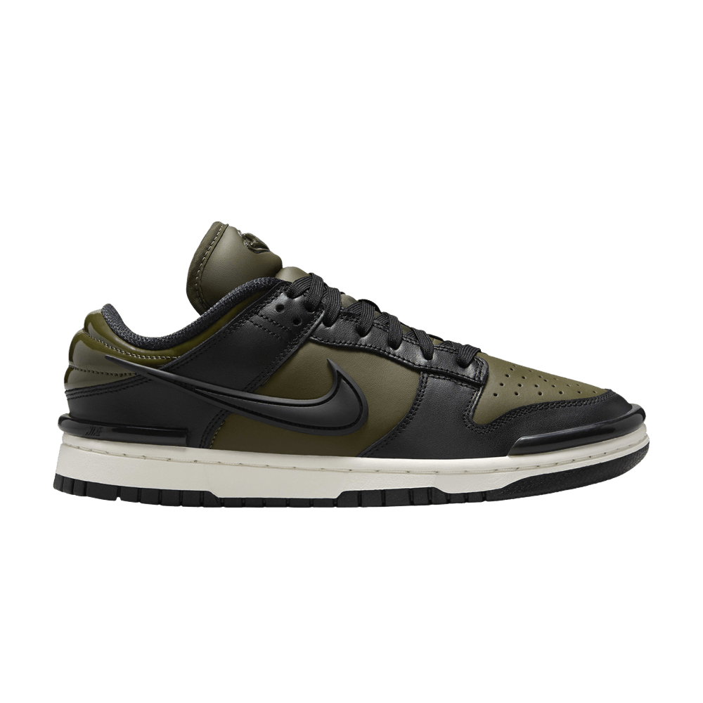 Nike Wmns Dunk Low Twist 'Army Khaki Black' DZ2794-300 Shoes