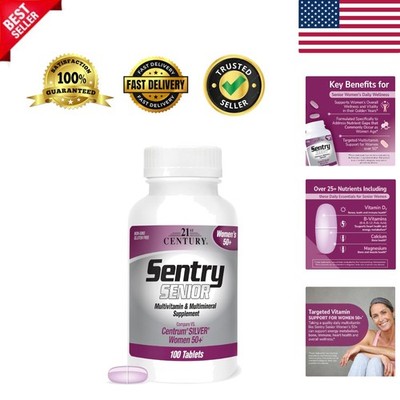 Sentry 50+ Women's Multivitamins   Supports Heart Health & Immunity, 100 Count