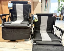 Alpha Camp Portable Folding Stadium Chair With Cupholder (Set of 2)