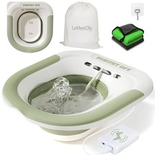 LeMeeOly Electric Sitz Bath, Unisex Foldable Sitz Bath for Toilet Seats, Sitz...