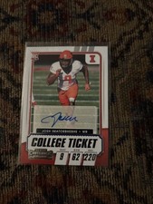 2021 Panini Contenders Draft College Ticket RED Auto #256 Josh Imatorbhebhe RC 
