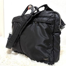 Authentic YOSHIDA KABAN PORTER TANKER 2-Way Business Bag Briefcase made in Japan