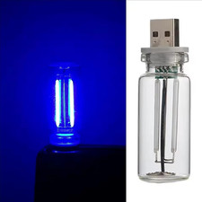 USB Night Light, Ambient Lighting Car Led Light, Led Light Bulb with Flexible Ne