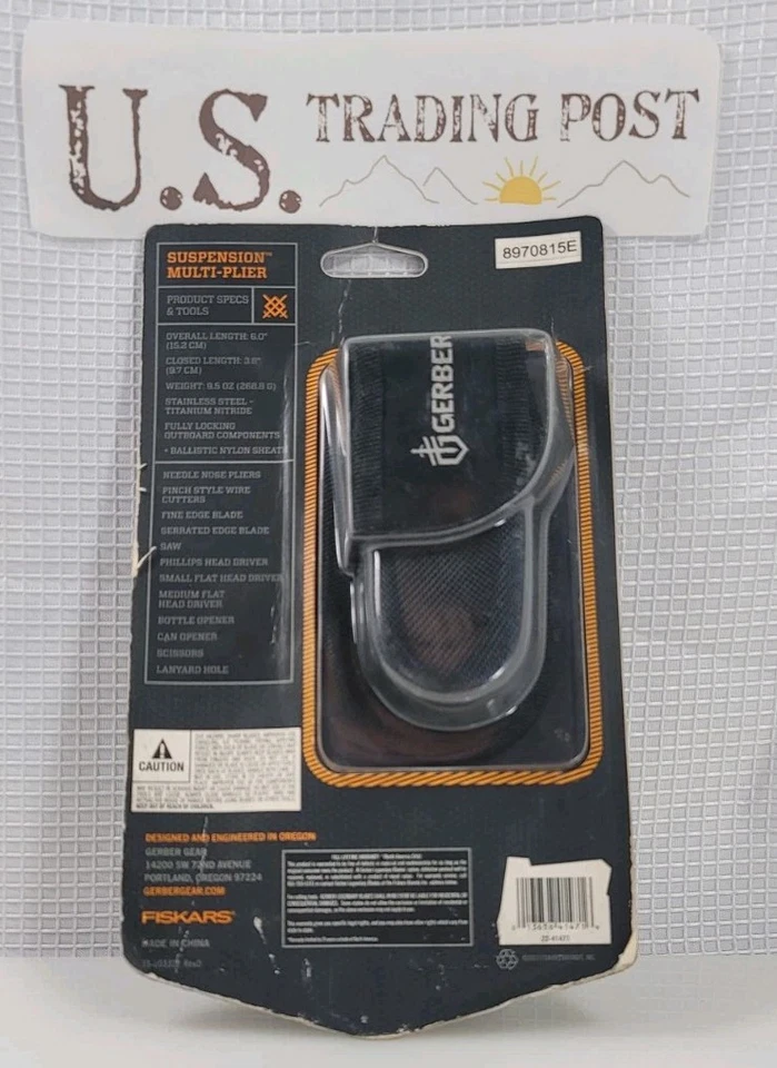 Gerber Suspension Gray 12 Function Multi-Plier Multi-Tool w/Sheath - Image 2 of 2