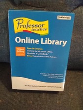 PROFESSOR TEACHES ONLINE LIBRARY New, Sealed