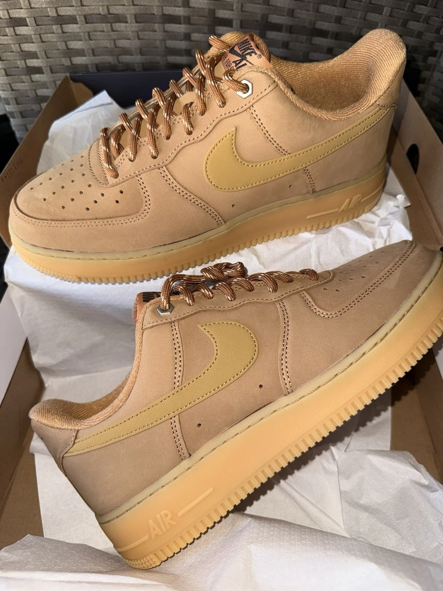 Preços baixos em Nike Air Force 1 Low Flax Wheat | eBay