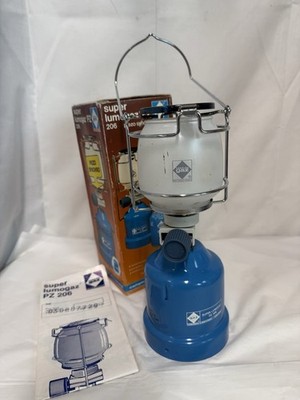VTG Super Lumogaz PZ 206 Camping Gaz Light Lamp Lantern Paris