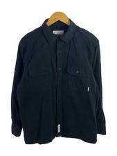 WTAPS Flannel Shirt 3 Cotton Navy 202WVDT SHM03