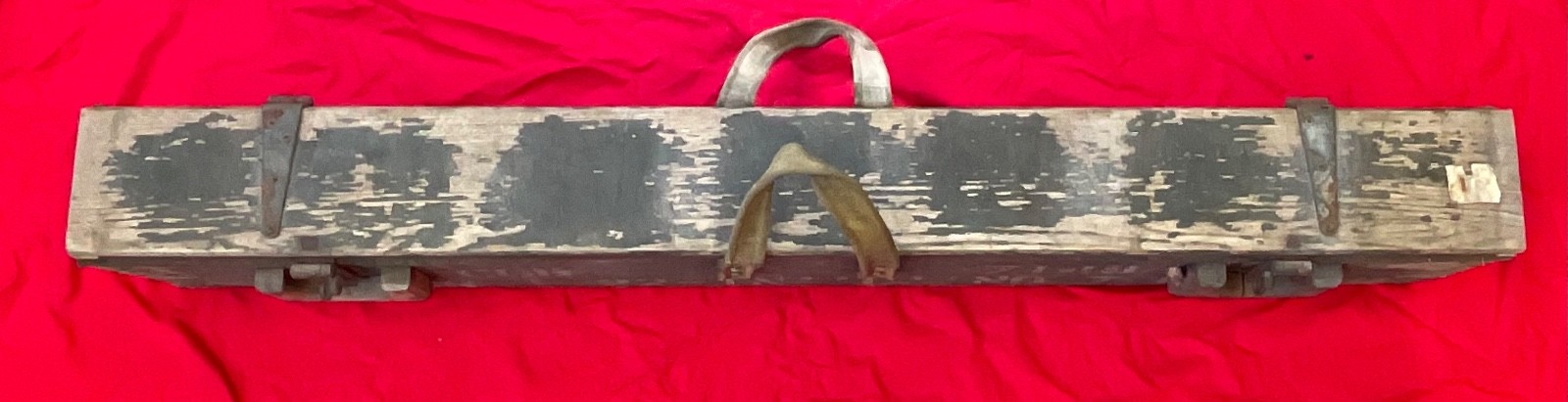 British Lee Enfield Training Rifle MK1 No 7 22 LR Transit Chest SMLE Post WWII