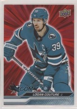 2023-24 Upper Deck Series 1 Outburst Red /25 Logan Couture #145
