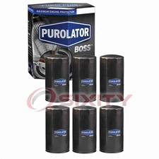 6 pc Purolator BOSS PBL45335 Engine Oil Filters for TGA3916 Oil Change qm