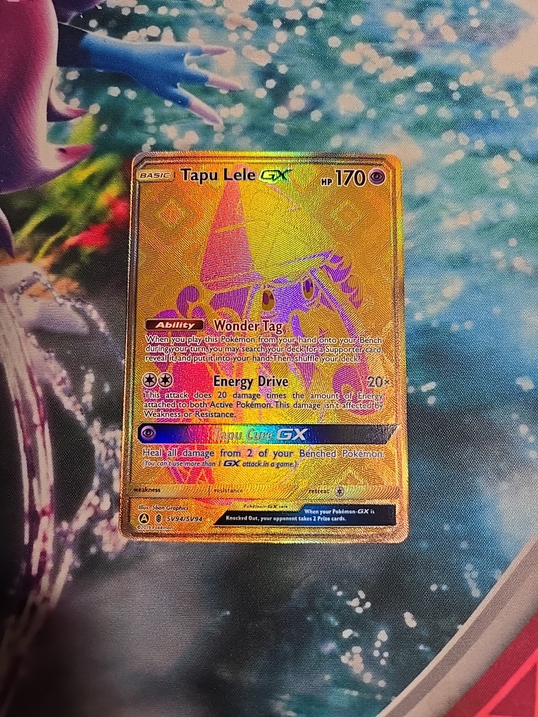 Tapu Lele GX SV94/SV94 Hidden Fates: Shiny Vault (NM) Pokemon TCG