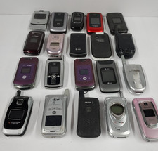 Assorted Flip Phones. Parts Only. Untested. May Be Locked. Lot of 20