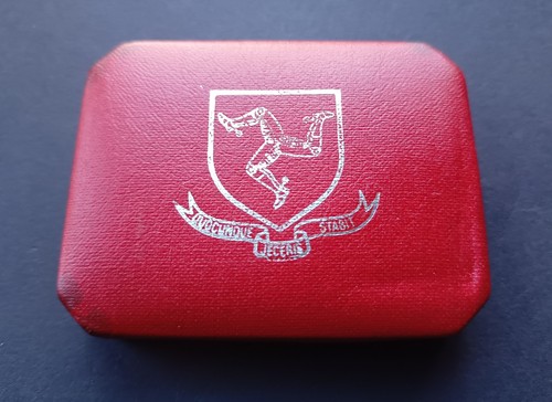 1979 Isle Of Man Tercentenary Crown Box, Capsule, COA - Pobjoy Mint - EMPTY 