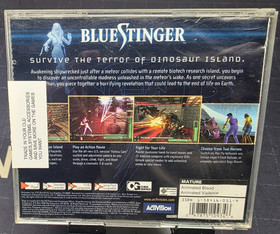 Blue Stinger (Sega Dreamcast, 1999) Complete! Tested in Working Order!