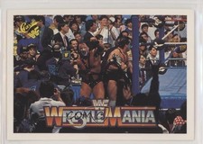1990 Classic WWF The History of Wrestlemania Ax Smash Demolition #46 1md