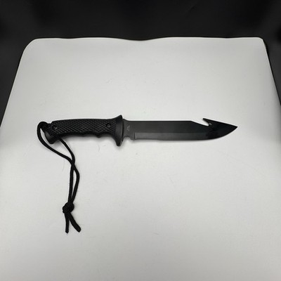 KNIFE FIXED BLADE WITH ZOMBIE WAR 8271 WITH SHEATH | eBay