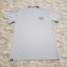 Pelagic Shirt Mens Large Blue High Performance Offshore Gear Short Sleeve