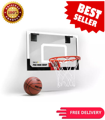 BEST SELLER SKLZ Pro Mini Hoop Basketball Set Over Door Backboard Breakaway Rim