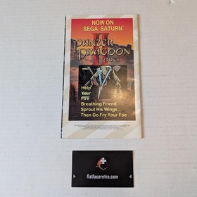 Baku Baku Manual Only Saturn Sega Saturn Works Authentic Tested