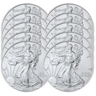 Lot of 10 - 2021 $1 Type 1 American Silver Eagle 1 oz BU