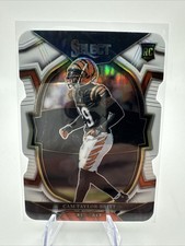 2022 Select Cam Taylor Britt Rookie White Prizm Die Cut /99 Bengals #72