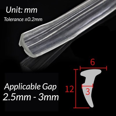 PVC Window & Door Wedge Gasket Seal Double Glazing Rubber Repair Draught Seal