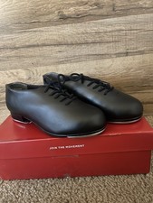 Capezio Tic Tap Toe Leather Tap Shoe / Size : Size: 3 W Kids