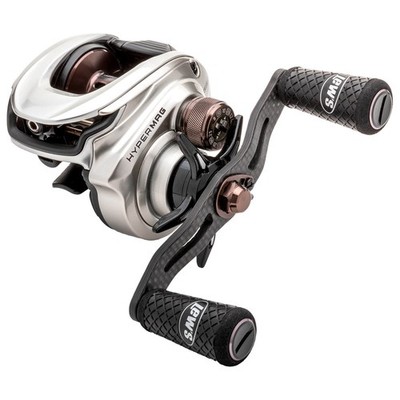 Lew's Team Lews Hypermag Baitcastrolle Silber 147g Spinnfischen Hecht 8.3:1 ACB