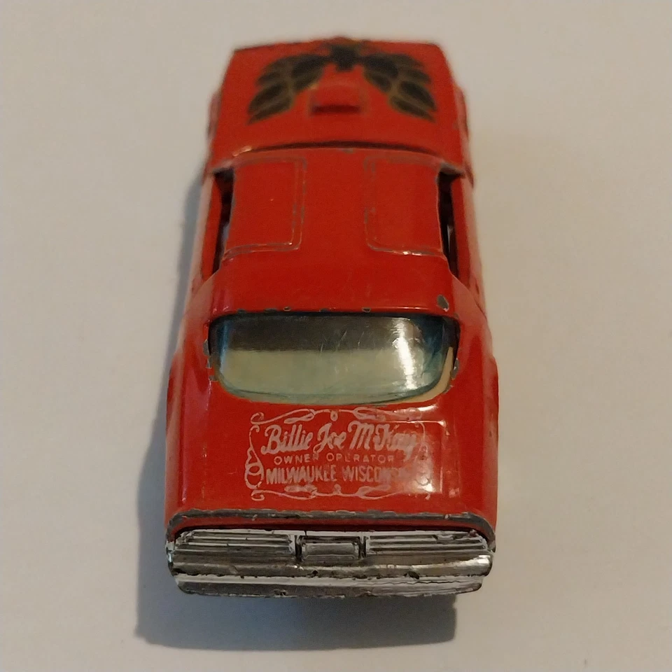 BILLY JOE MCKAY 1981 PONTAIC TRANS AM - BJ & THE BEAR - VERMELHO - CARRO YATMING - Imagem 2 de 4