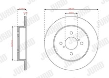 Disque de frein Suzuki IGNIS