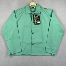 Tillman FR Shirt Jacket Men’s 2XL Teal Button Front Westex Workwear FR-7A NWT