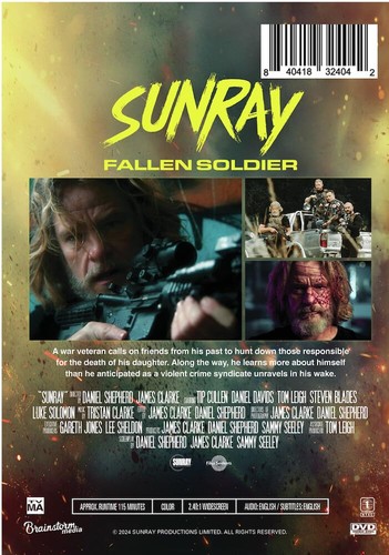 Sunray: Fallen Soldier (DVD) Tip Cullen Daniel Davids Tom Leigh Luke Solomon - Picture 2 of 2