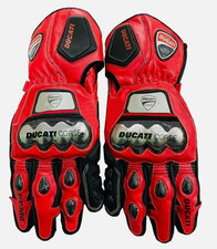 GUANTES DE CUERO DUCATI MOTO MOTOG CARRERAS