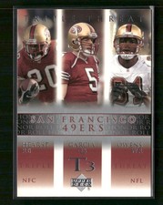 Garrison Hearst / Jeff Garcia / Terrell Owens T3 2002 Upper Deck Honor Roll #85