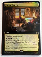 NM Foil Urban Retreat, MTG, Marvel's Spider-Man, Magic the Gathering, 187