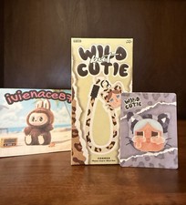 US SELLER Authentic POP MART CRYBABY Wild but Cutie Phone Charm DENIM CUTIE