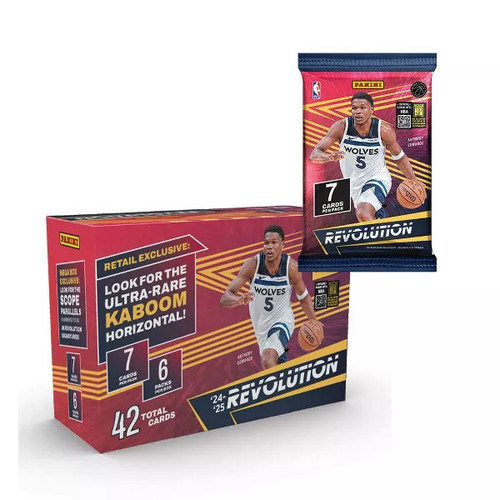 Panini 2024-25 NBA Revolution Basketball Mega Box Sealed - Picture 2 of 3