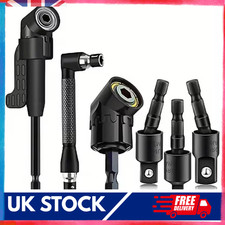 6pcs Drill Angle Adapter Set 90°/105° Hex Shank Impact Socket Driver Attachments