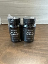 2x GLP-1 Probiotic - 500M AFU Multi-Strain Probiotic + Prebiotic, 60 Capsules