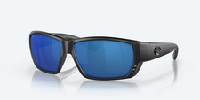 Costa Del Mar Sunglasses Tuna Alley Blackout/Blue Mirror 580P POLARIZED Plastic