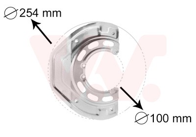 Spritzblech Ankerblech Vorne Links Rechts Passend FüR Opel Vectra B J96 31_-image