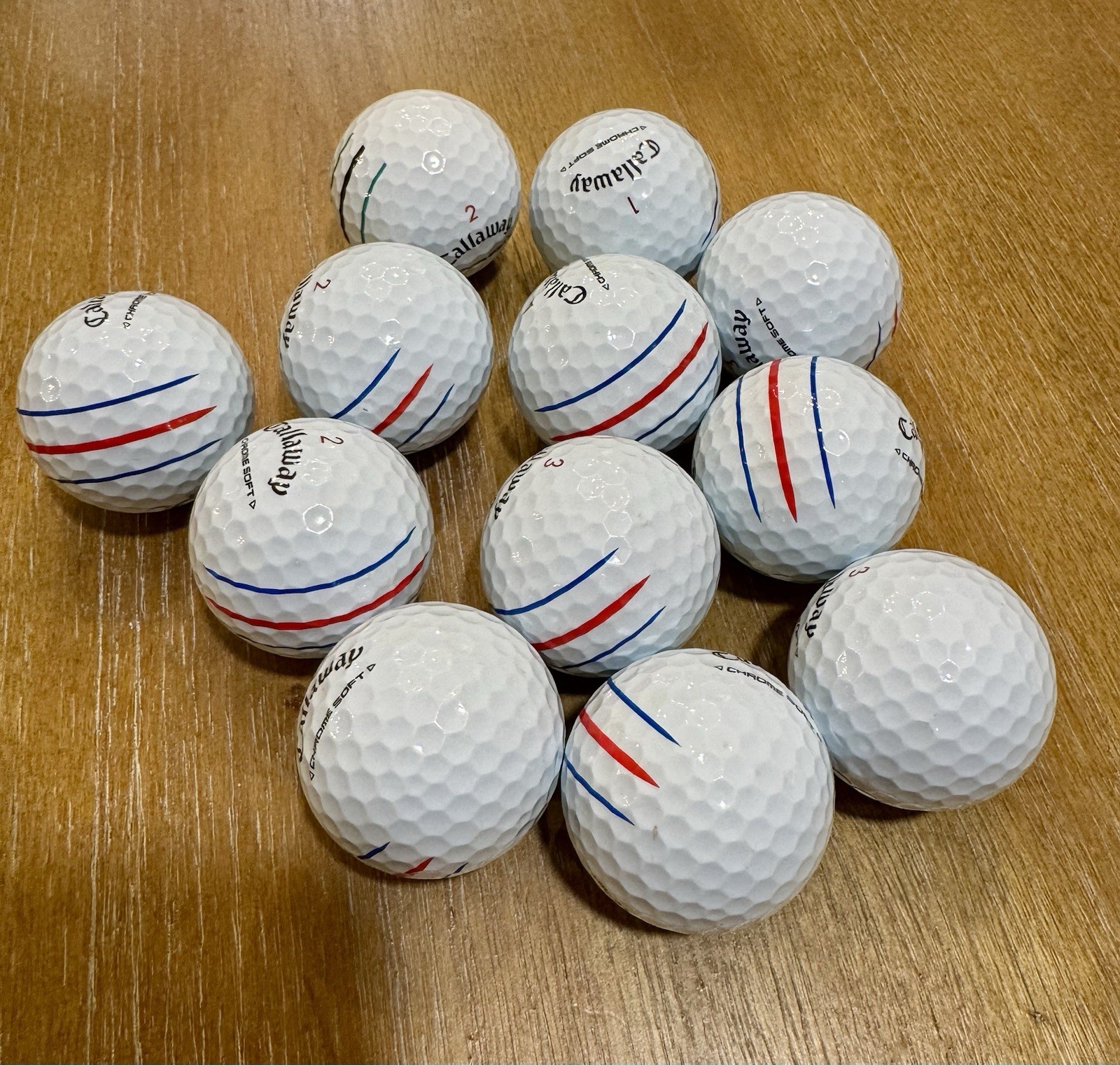 Callaway 2022 Chrome Soft Golf Balls, Men's, White