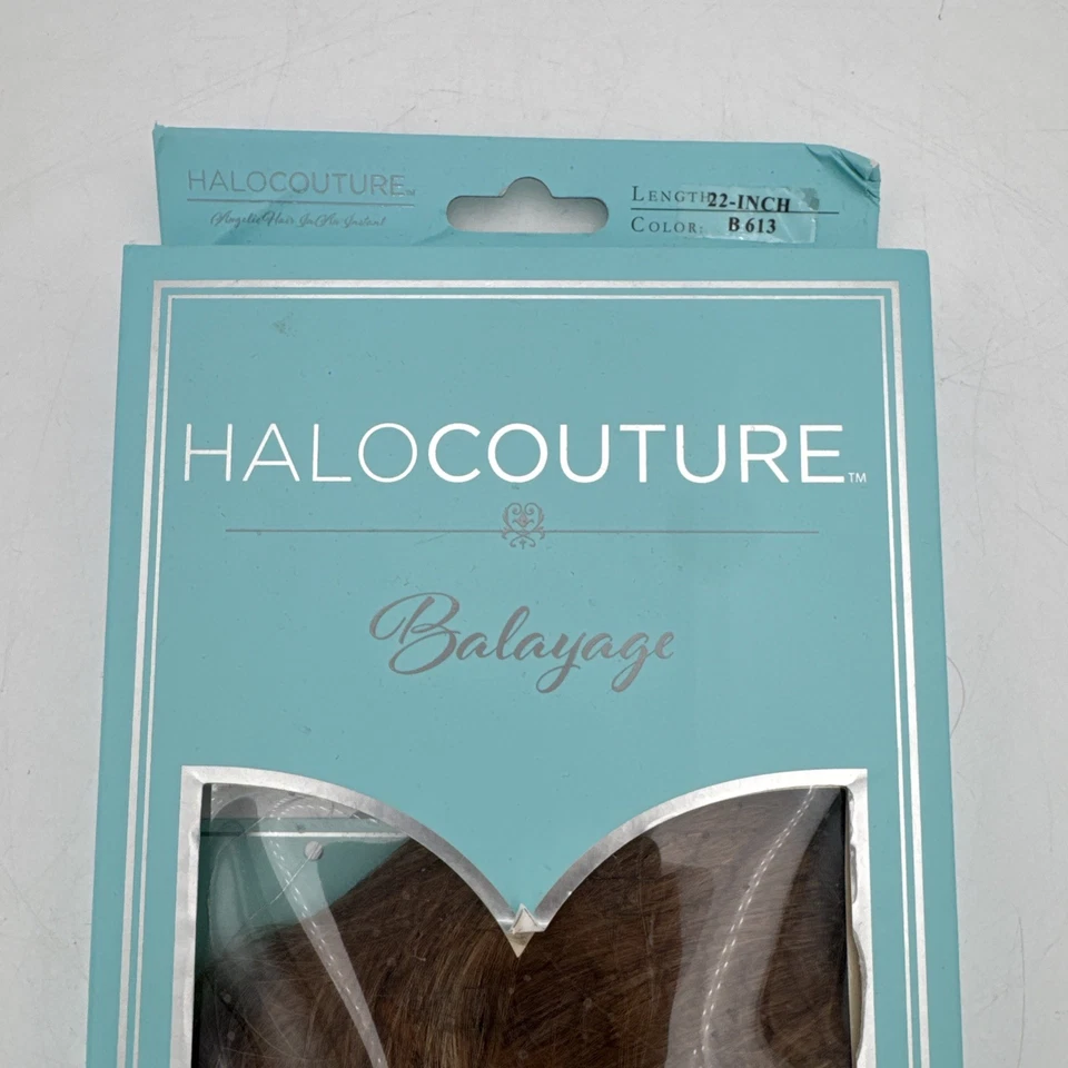 Halo couture 22" Layered Hair extension Balayage 100% Real Human Hair Color B613 - Image 3 of 4