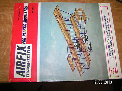 Magazine Airfix Novembre 1971 Pour Modélistes - Canon Médiéval & Corsair, Occasion