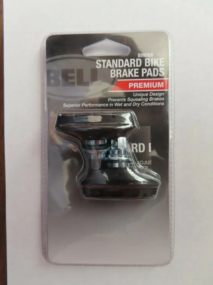 Pastillas de freno de bicicleta estándar Bell Binder 400. Premium # 7070964 NUEVO Foto 2 de 2